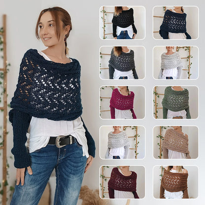 Châle "WarmKnit" pour Femme