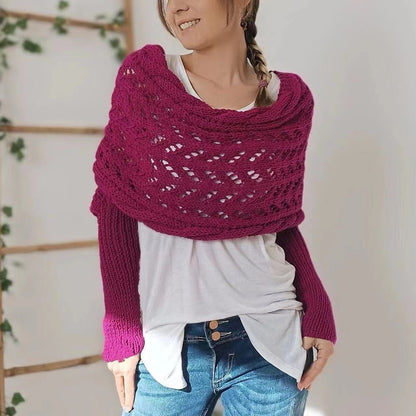 Châle "WarmKnit" pour Femme