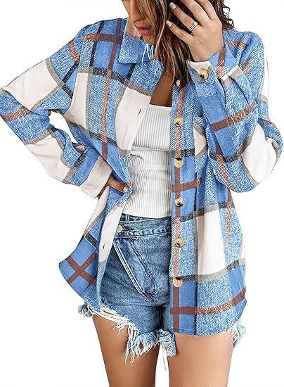 Plaid Charm : La Veste en Laine Brossée qui Réinvente l’Hiver avec Style