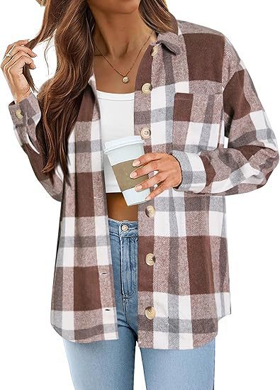 Plaid Charm : La Veste en Laine Brossée qui Réinvente l’Hiver avec Style