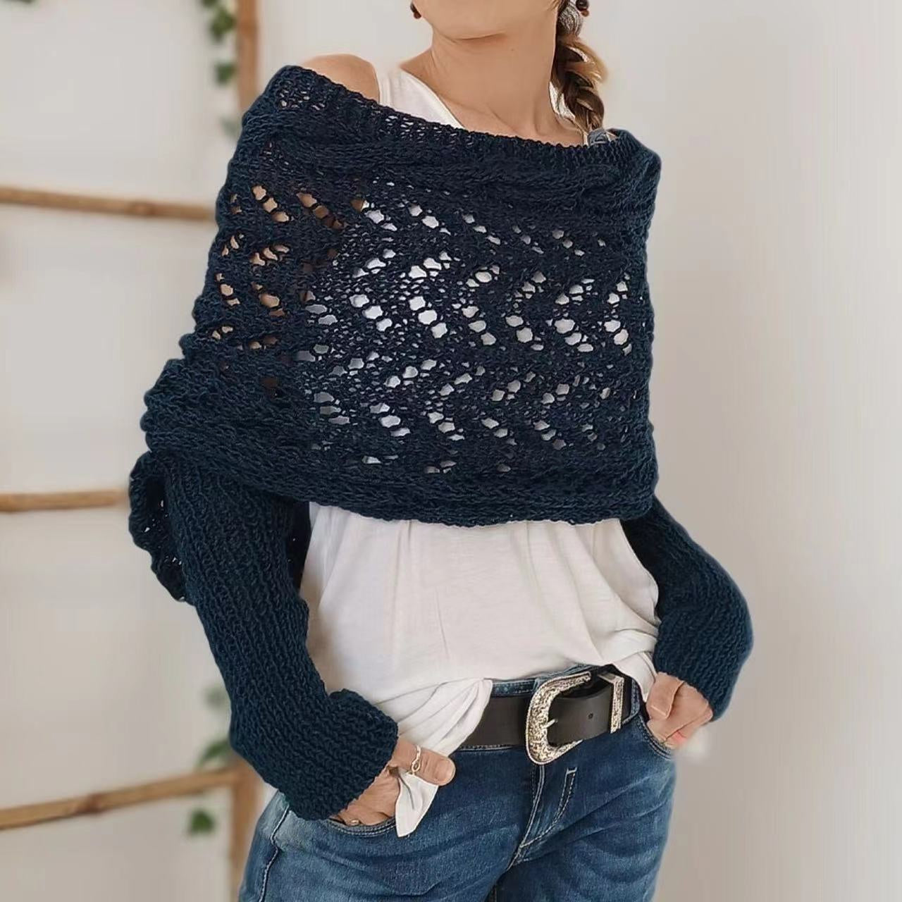 Châle "WarmKnit" pour Femme