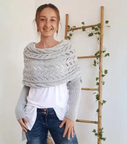 Châle "WarmKnit" pour Femme