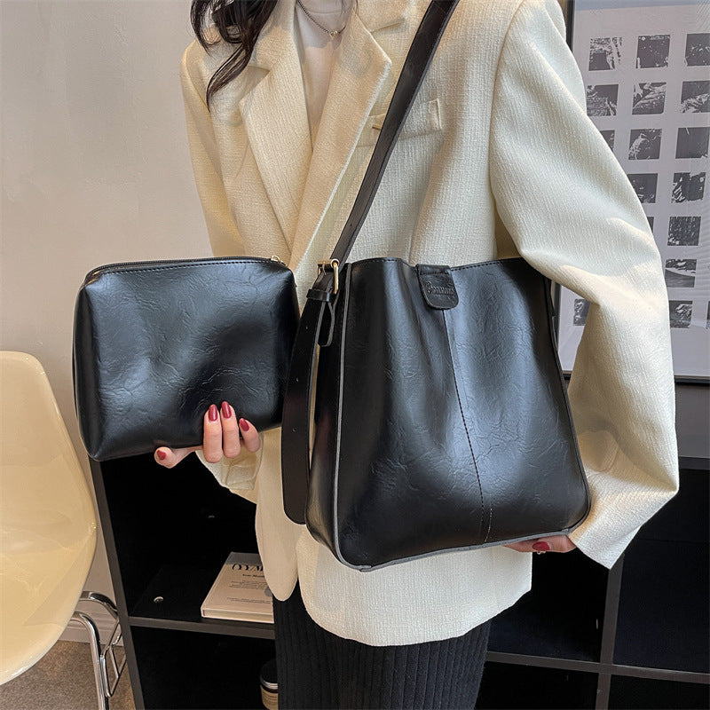 Fashion Elite - Sac à bandoulière tendance et spacieux pour femme