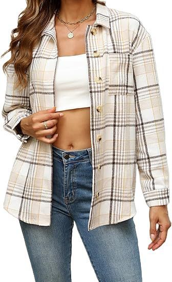 Plaid Charm : La Veste en Laine Brossée qui Réinvente l’Hiver avec Style